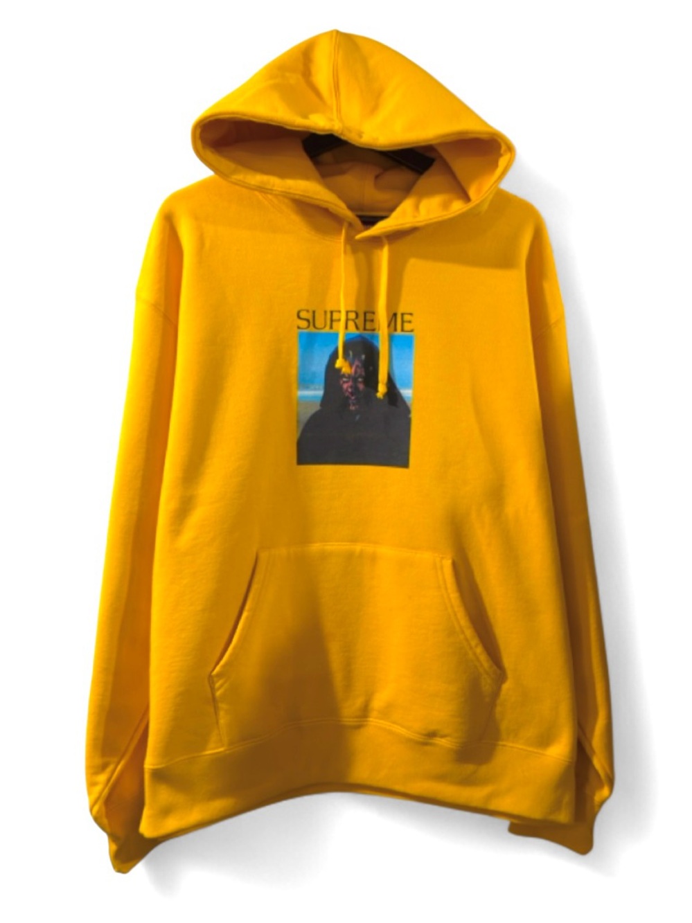 Supreme Sith Yellow Hooded Sweatshirt Size Menβs Large (NWT)